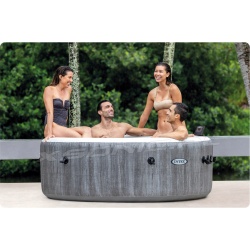 Dmuchane SPA jacuzzi 196 x 71cm INTEX 28440 zagłówki podgrzewacz zestaw VIP