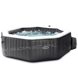 Dmuchane SPA Jacuzzi z hydromasażem 201 x 71 cm 4 osobowe INTEX 28458 zestaw