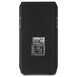 Kolumna pasywna 500W Vonyx SL10 Top hat złącza Jack 6,3mm oraz zaciskowe