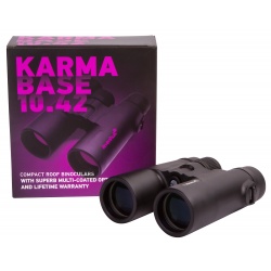 Lornetka Levenhuk Karma BASE 10x42 pryzmaty dachowe powiększenie 10x