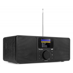 Radio internetowe DAB+ Rome Audizio LAN WiFi Bluetooth brązowe czarne białe