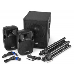 Aktywny zestaw nagłośnieniowy 12'' MX700 2.1 dwie kolumny subwoofer