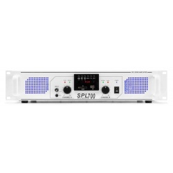 Wzmacniacz mocy 700W Skytec SPL700MP3 Port USB oraz slot SD 4 wejścia stereo