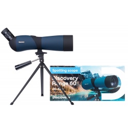 Luneta Discovery Range 60 ustawiony pod kątem okular powiększenie 20–60x