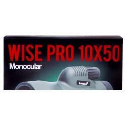 Monokular Levenhuk Wise PRO 10x50 wodoszczelny średnica soczewki obiektywowej 50 mm