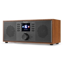 Radio internetowe Dab+ Bluetooth Rimini Audizio Stereo WiFi białe czarne brązowe