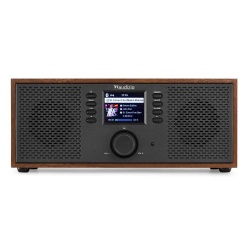 Radio internetowe Dab+ Bluetooth Rimini Audizio Stereo WiFi białe czarne brązowe