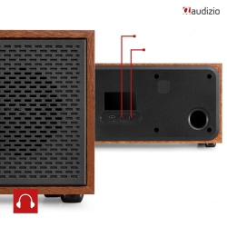 Radio internetowe Dab+ Bluetooth Rimini Audizio Stereo WiFi białe czarne brązowe