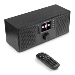 Radio internetowe Dab+ Bluetooth Rimini Audizio Stereo WiFi białe czarne brązowe