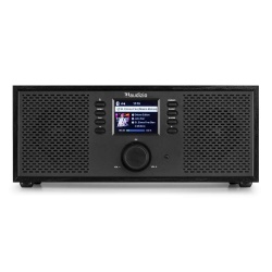 Radio internetowe Dab+ Bluetooth Rimini Audizio Stereo WiFi białe czarne brązowe