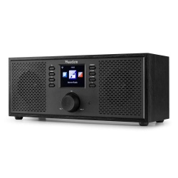 Radio internetowe Dab+ Bluetooth Rimini Audizio Stereo WiFi białe czarne brązowe