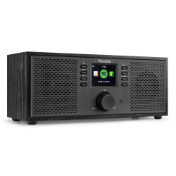 Radio internetowe Dab+ Bluetooth Rimini Audizio Stereo WiFi białe czarne brązowe