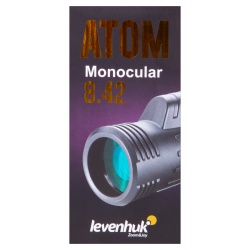 Monokular Levenhuk Atom 8x42 powiększenie 8x średnica soczewki obiektywowej 42 mm