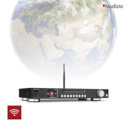 Radio internetowe Ferrara Audizio WIFI tuner FM DAB+ odtwarzacz płyt CD Bluetooth