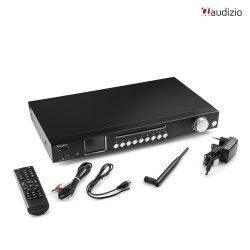 Radio internetowe Ferrara Audizio WIFI tuner FM DAB+ odtwarzacz płyt CD Bluetooth