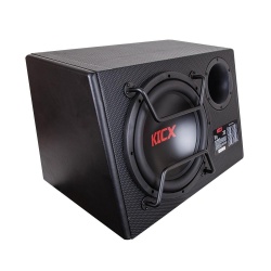 Aktywny subwoofer do samochodu KICX GT500BPA 500W komplet przewodów