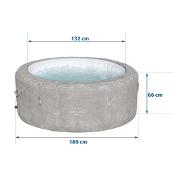 Dmuchane jacuzzi Zurich 4-osobowe 180 x 66 cm Lay-Z Spa Bestway 60065