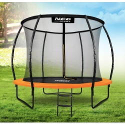 Trampolina ogrodowa profilowana Neo-Sport 10ft 312 cm z siatką wewnętrzną drabinką