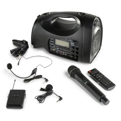 Przenośny Głośnik Vonyx ST016 radio FM Bluetooth MP3 i mikrofony 130W