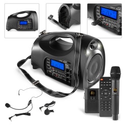 Przenośny Głośnik Vonyx ST016 radio FM Bluetooth MP3 i mikrofony 130W