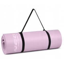 Mata do ćwiczeń fitness 183 x 60 x 1 cm Joga amortyzacja miękka