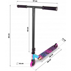 koła 100x24mm PU high rebound 88A, nylon core,