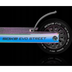 Hulajnoga wyczynowa SOKE EVO street neochrome STUNT