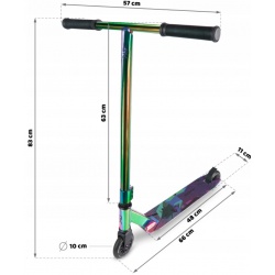 Hulajnoga wyczynowa SOKE EVO street neochrome STUNT