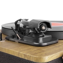 Gramofon Fenton RP162 retro z Bluetooth głośnikami i funkcją MP3