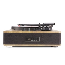 Gramofon Fenton RP162 retro z Bluetooth głośnikami i funkcją MP3