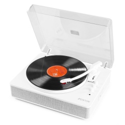 Gramofon Fenton RP162 retro z Bluetooth głośnikami i funkcją MP3