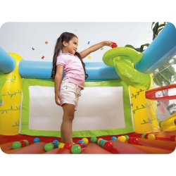 Trampolina dmuchana z piłeczkami Fisher-Price Bestway 93542 dla dzieci