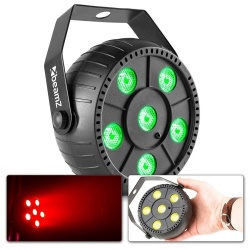 Reflektor Party Par z wbudowaną baterią 6X 2W RGB Beamz