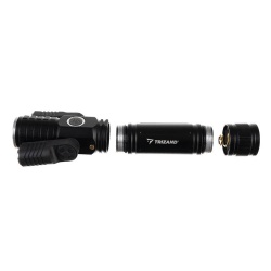 Latarka taktyczna szperacz 2x LED T6 CREE XPE ZOOM akumulator