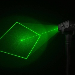 Laser oświetlenie imprezowe Dahib Double RG Gobo z niebieską diodą LED