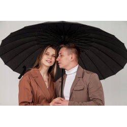 Parasol automatyczny rządowy elegancki duży XXL 145cm prezydencki