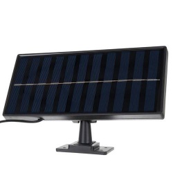 Lampa solarna uliczna 120 LED COB z odpinanym panelem na przewodzie