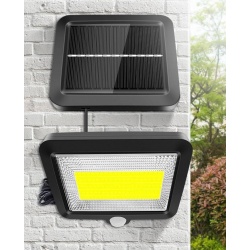 Lampa solarna z czujnikiem ruchu zmierzchu 100 LED halogen