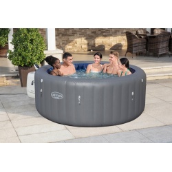 Dmuchane SPA Jacuzzi SANTORINI z ławeczką 10 dysz Bestway 60075