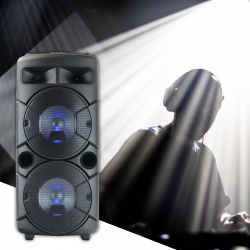 Głośnik aktywny mobilny bluetooth USB FM karaoke Boost PowerSound 290