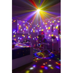 Półkula oświetlenie  imprezowe Mini Star Ball DMX 9x 1W LED Beamz JB90R