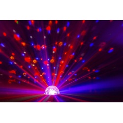 Półkula oświetlenie  imprezowe Mini Star Ball DMX 9x 1W LED Beamz JB90R