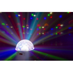 Półkula oświetlenie  imprezowe Mini Star Ball DMX 9x 1W LED Beamz JB90R