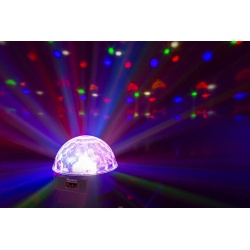 Półkula oświetlenie  imprezowe Mini Star Ball DMX 9x 1W LED Beamz JB90R