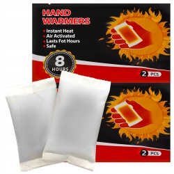 Ogrzewacz do rąk dłoni rękawiczek nóg węglowy 20 sztuk Hand Warmers