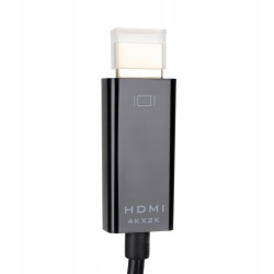 Kabel HDMI-HDMI DispayPort jakość 4K DP 1,8m pozłacany