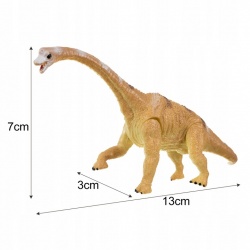 Dinozaury figurki ruchome do zabawy zestaw dinozaurów 6 sztuk