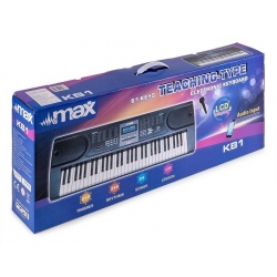 Keyboard organy elektroniczne 61 klawiszy do nauki mikrofon Max KB1