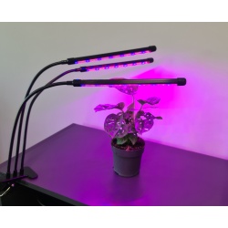 Lampa do wzrostu uprawy roślin 3x 20 LED wspomaga fotosyntezę