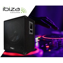 Subwoofer aktywny SUB15A 800W Ibiza Sound wyjścia SAT